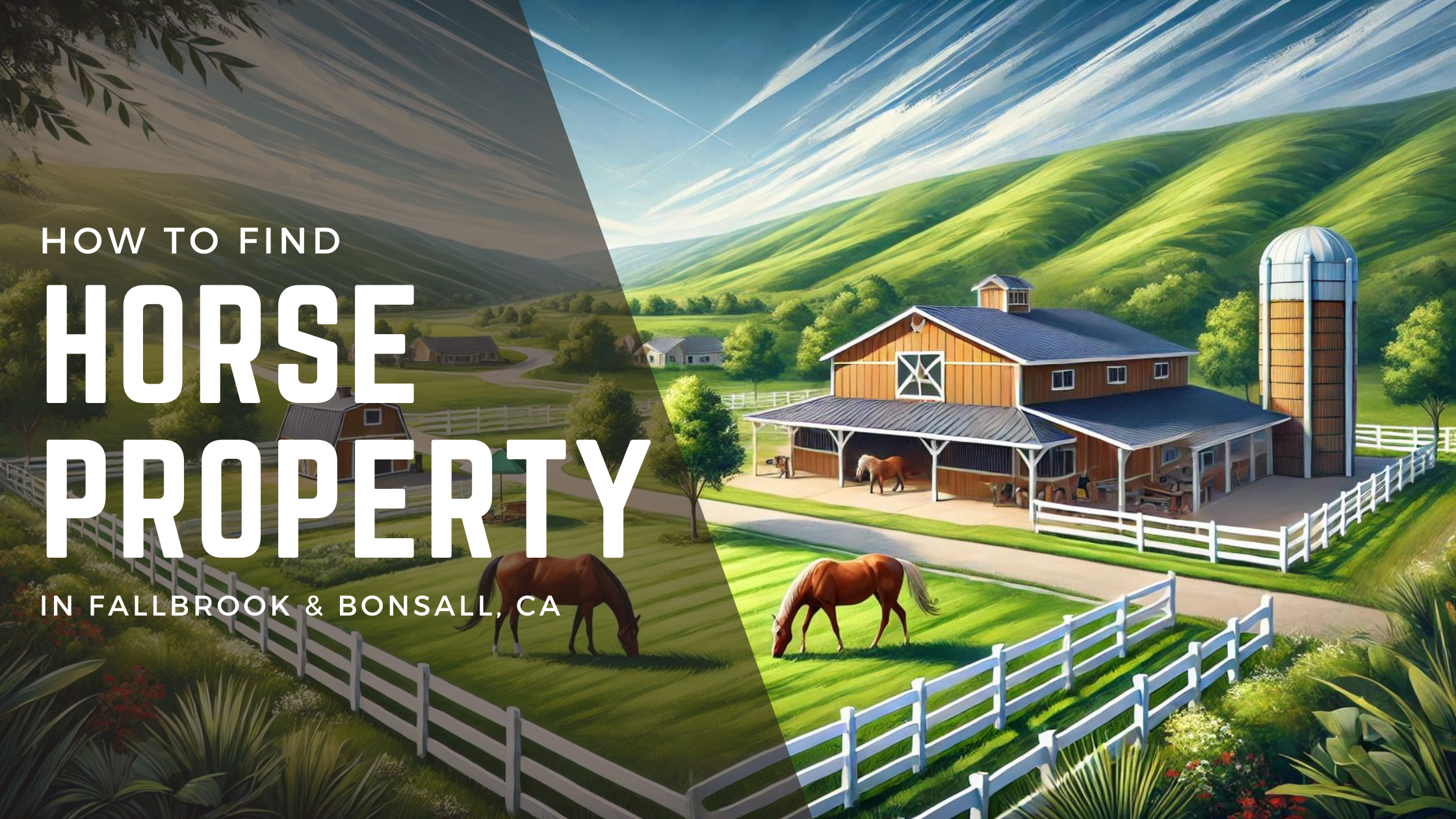 Finding Your Dream Horse Property in Fallbrook and Bonsall, CA